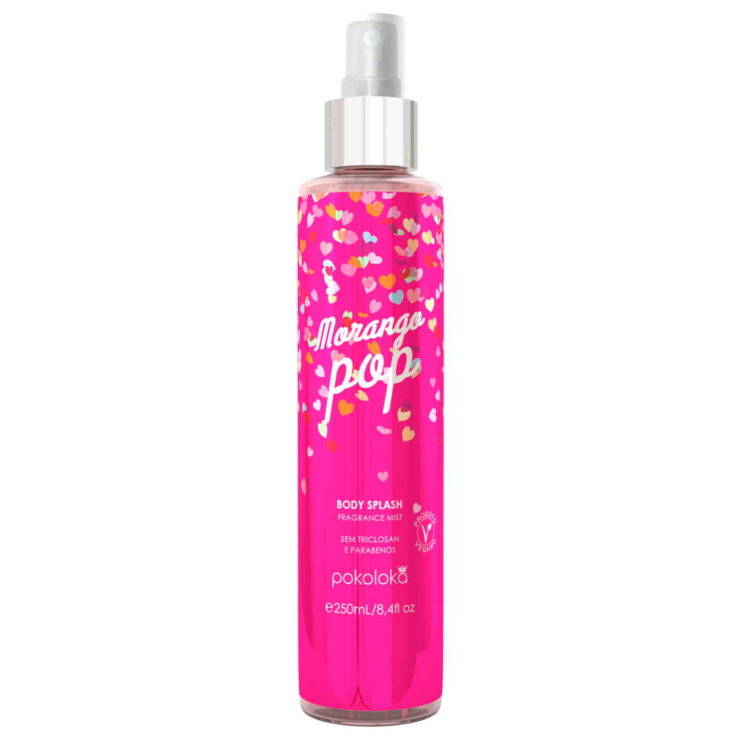 Body Splash Lokateen Morango Pop - 250ml