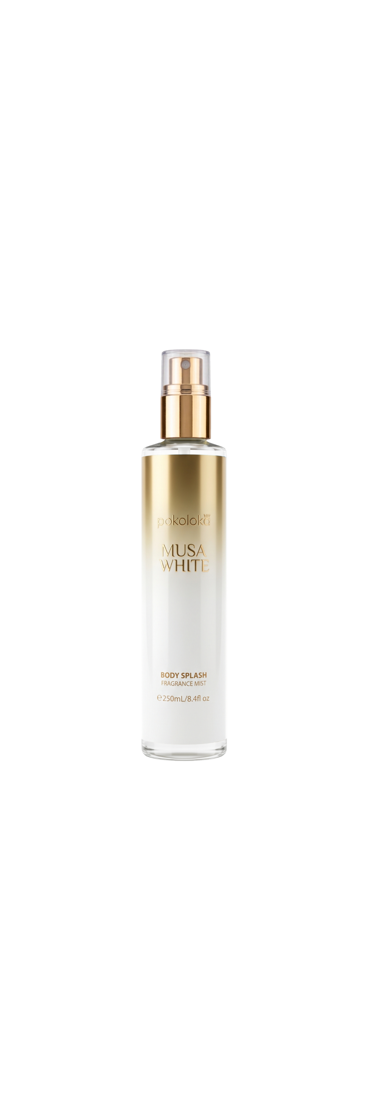 Body Splash Luxury Musa White - 250ml