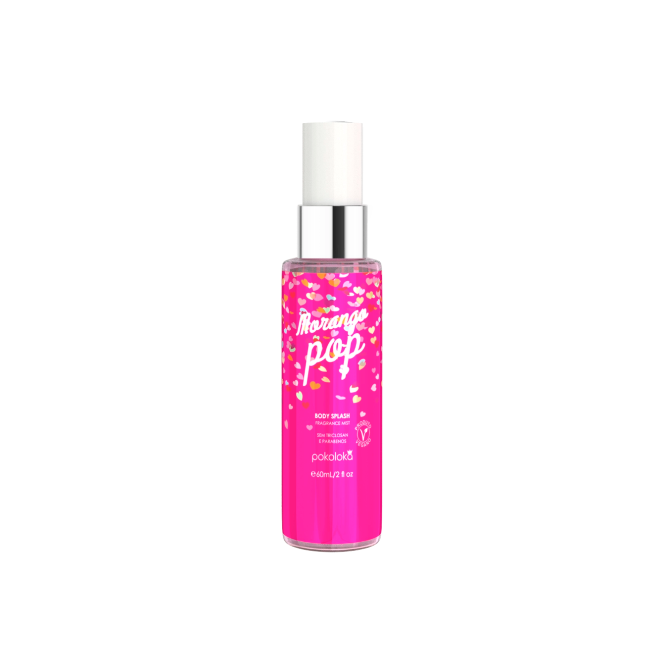Body Splash Lokateen Morango Pop - 60ml