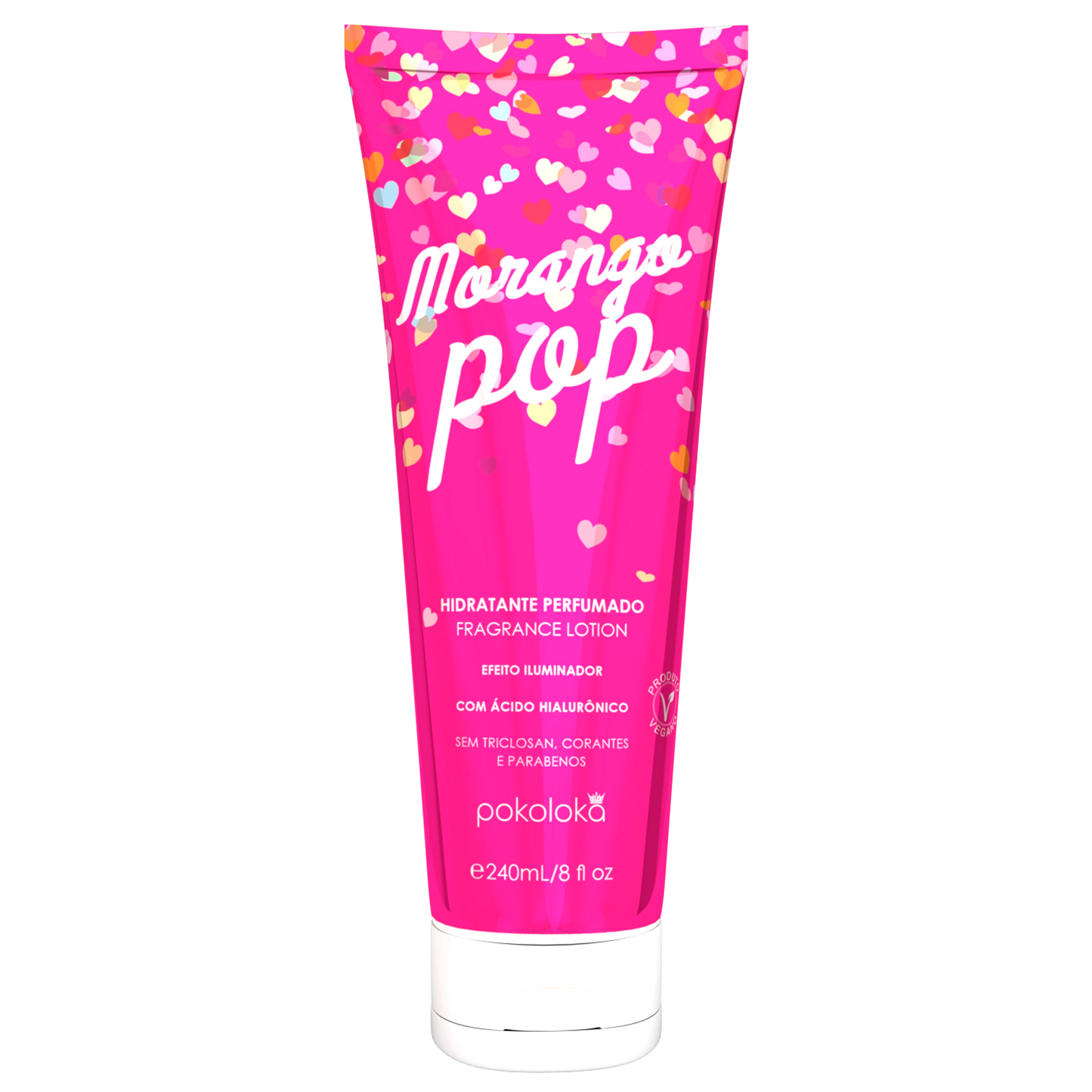 Hidratante Perfumado Lokateen Morango Pop - 240ml