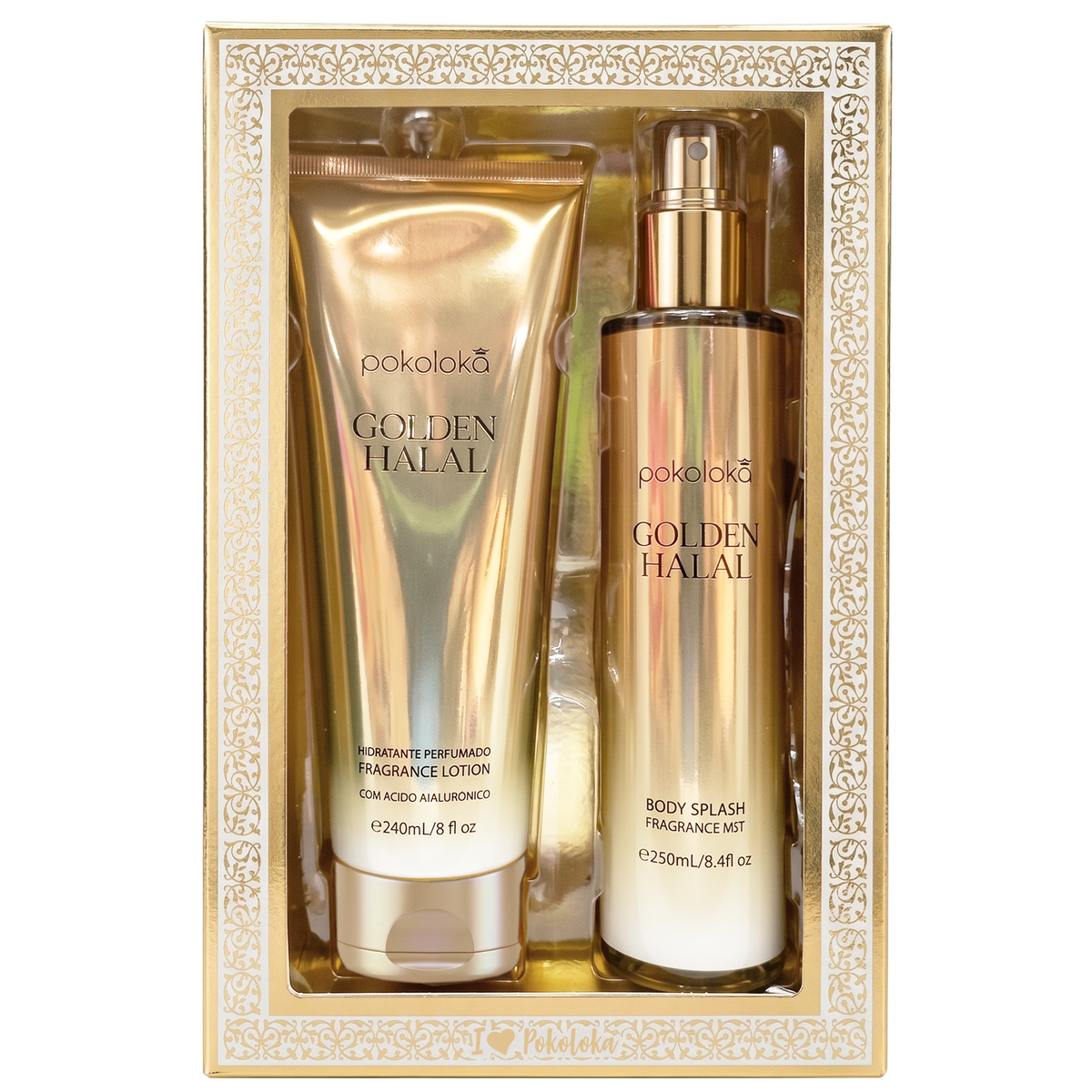 Kit Luxury Golden Halal - 240ml