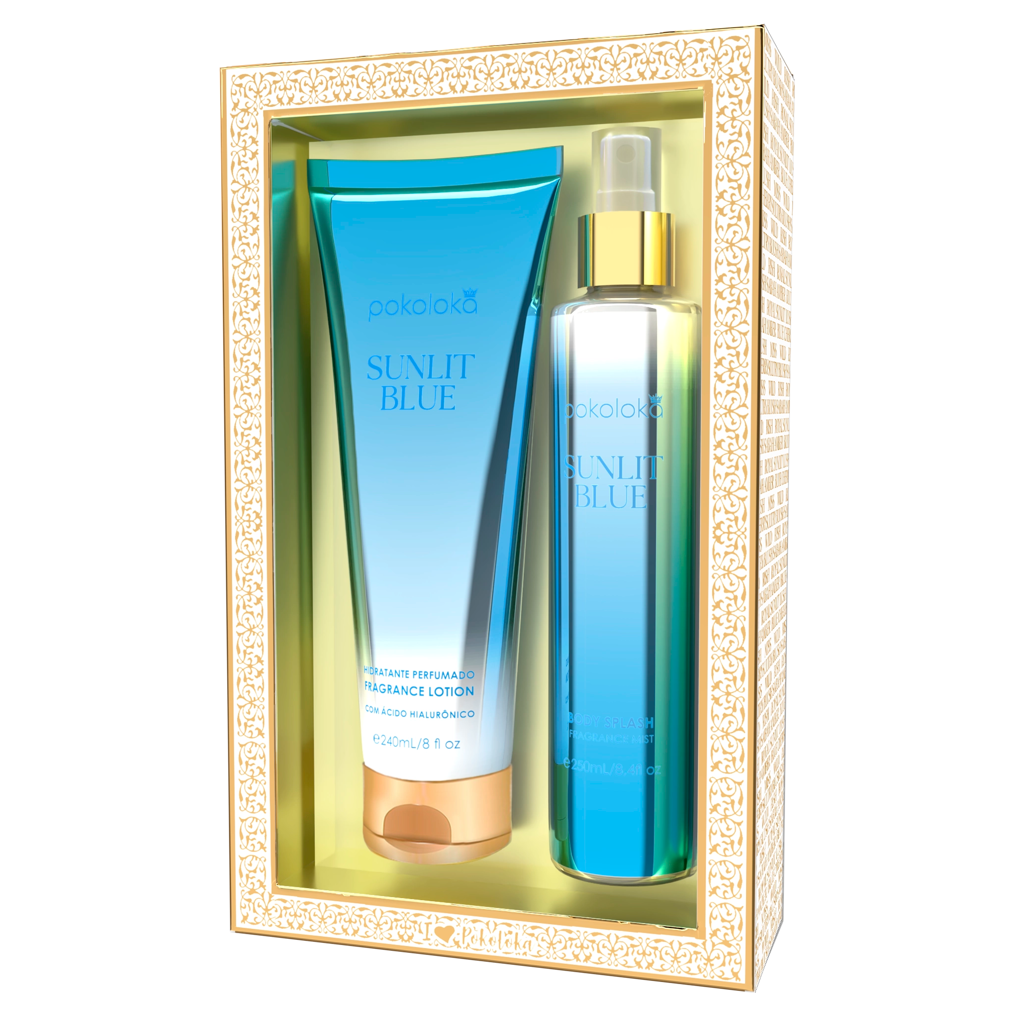Kit Luxury Sunlit Blue - 240ml – Pokoloka