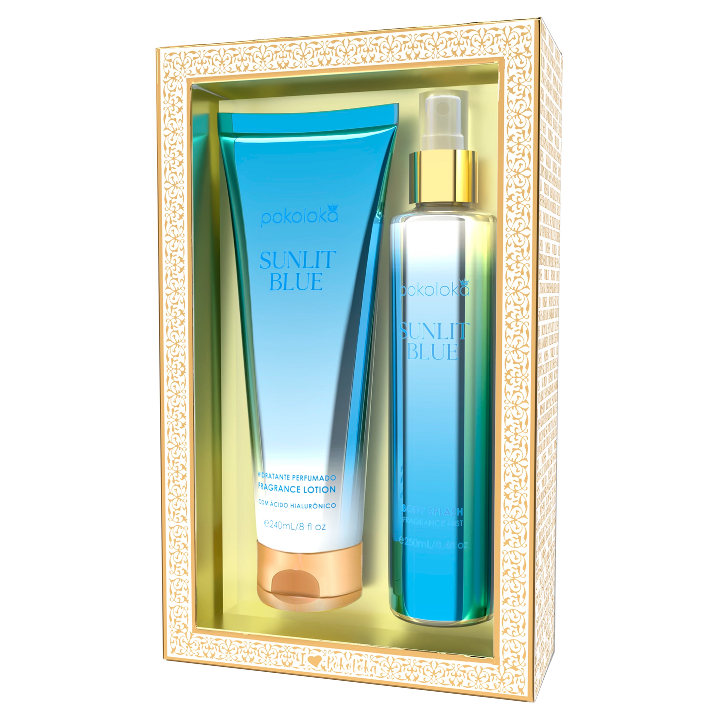 Kit Luxury Sunlit Blue - 240ml