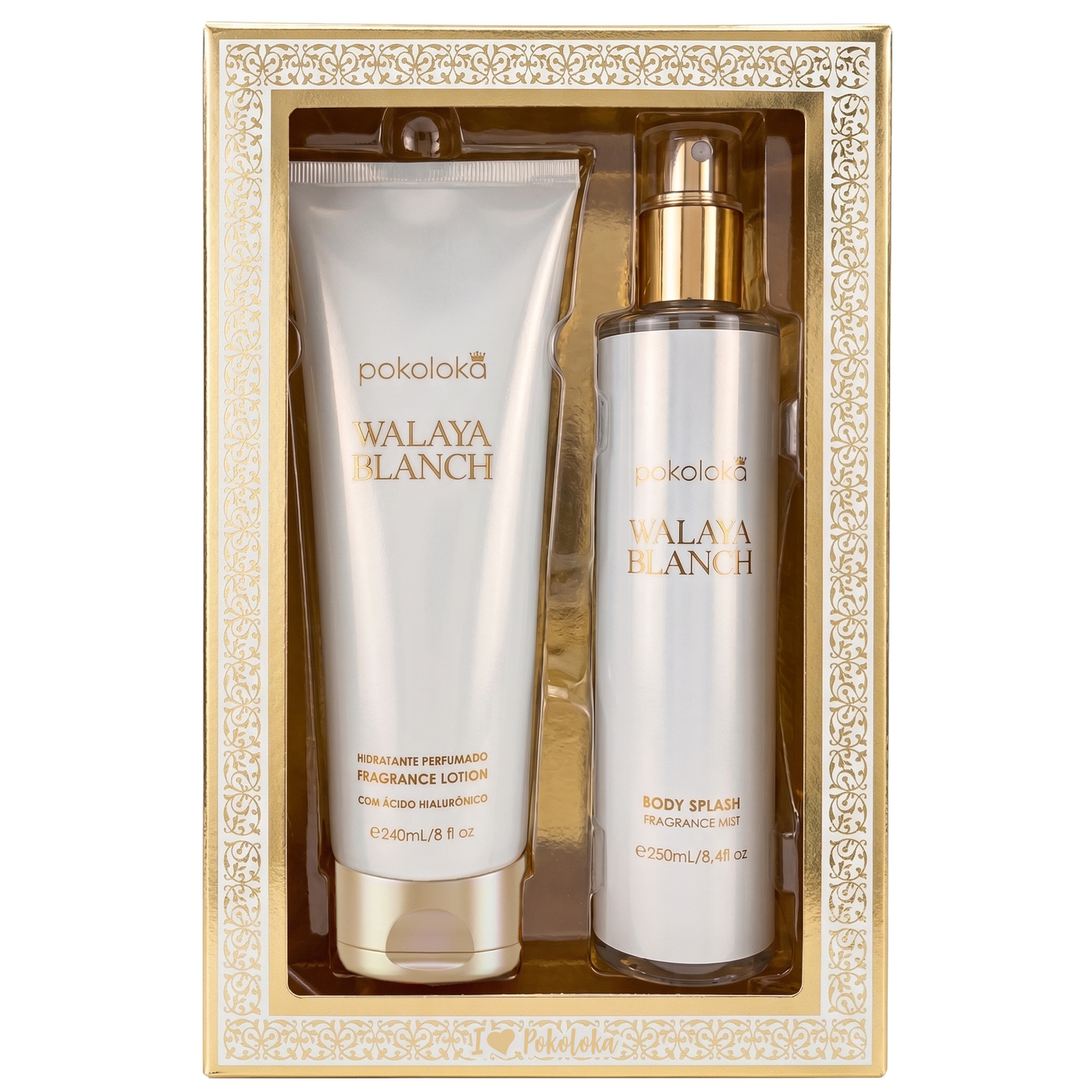 Kit Luxury Walaya Blanch - 240ml
