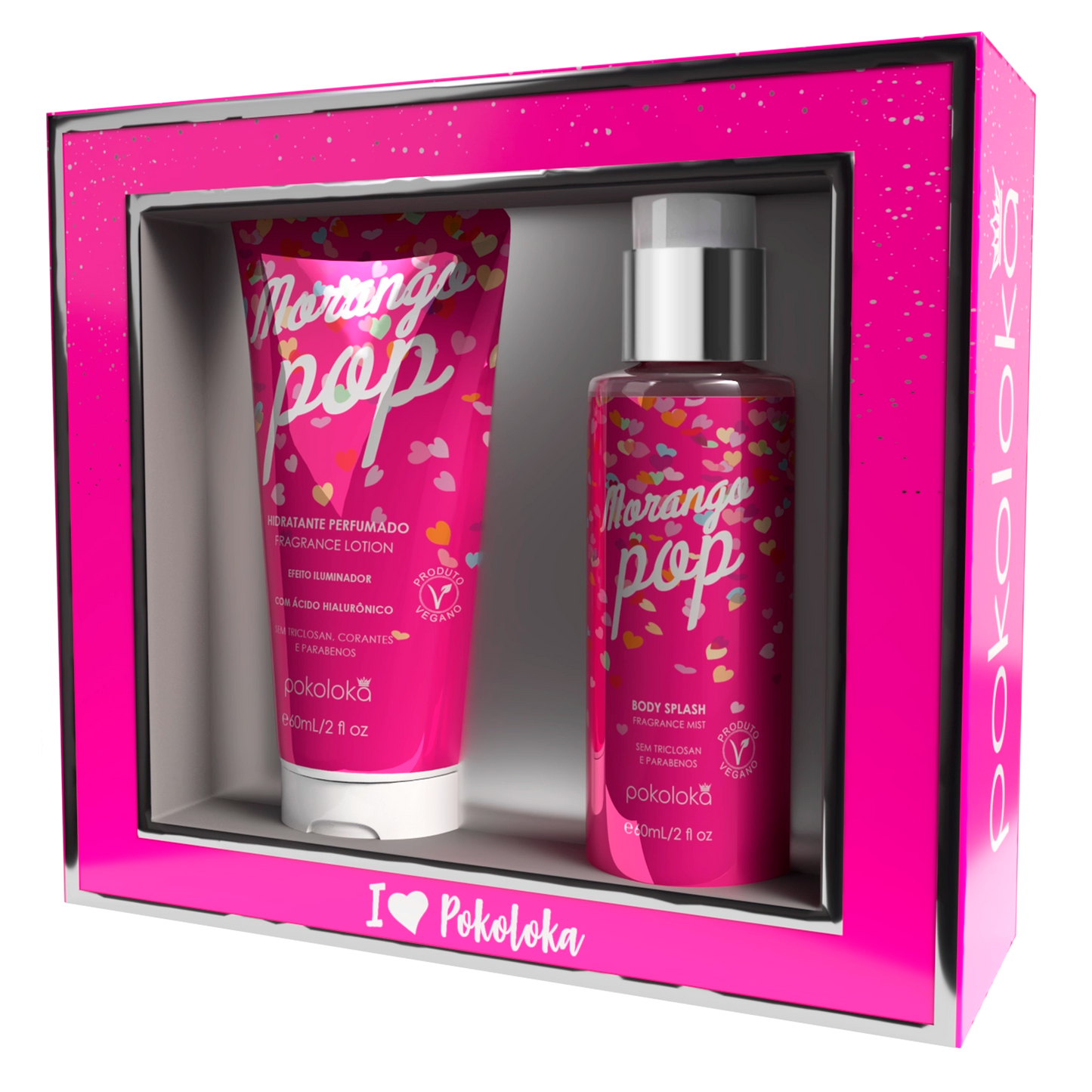 Kit Lokateen Morango Pop - 60ml