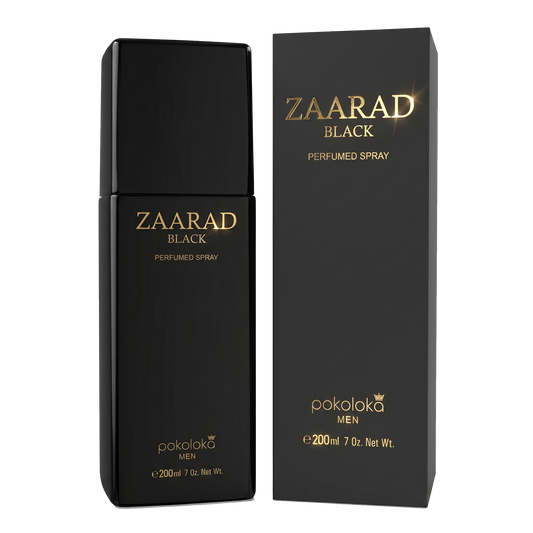 Perfumed Spray Zaarad Black Men 200ml