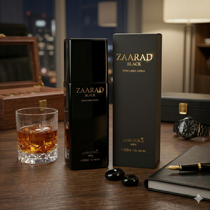 Perfumed Spray Zaarad Black Men 200ml