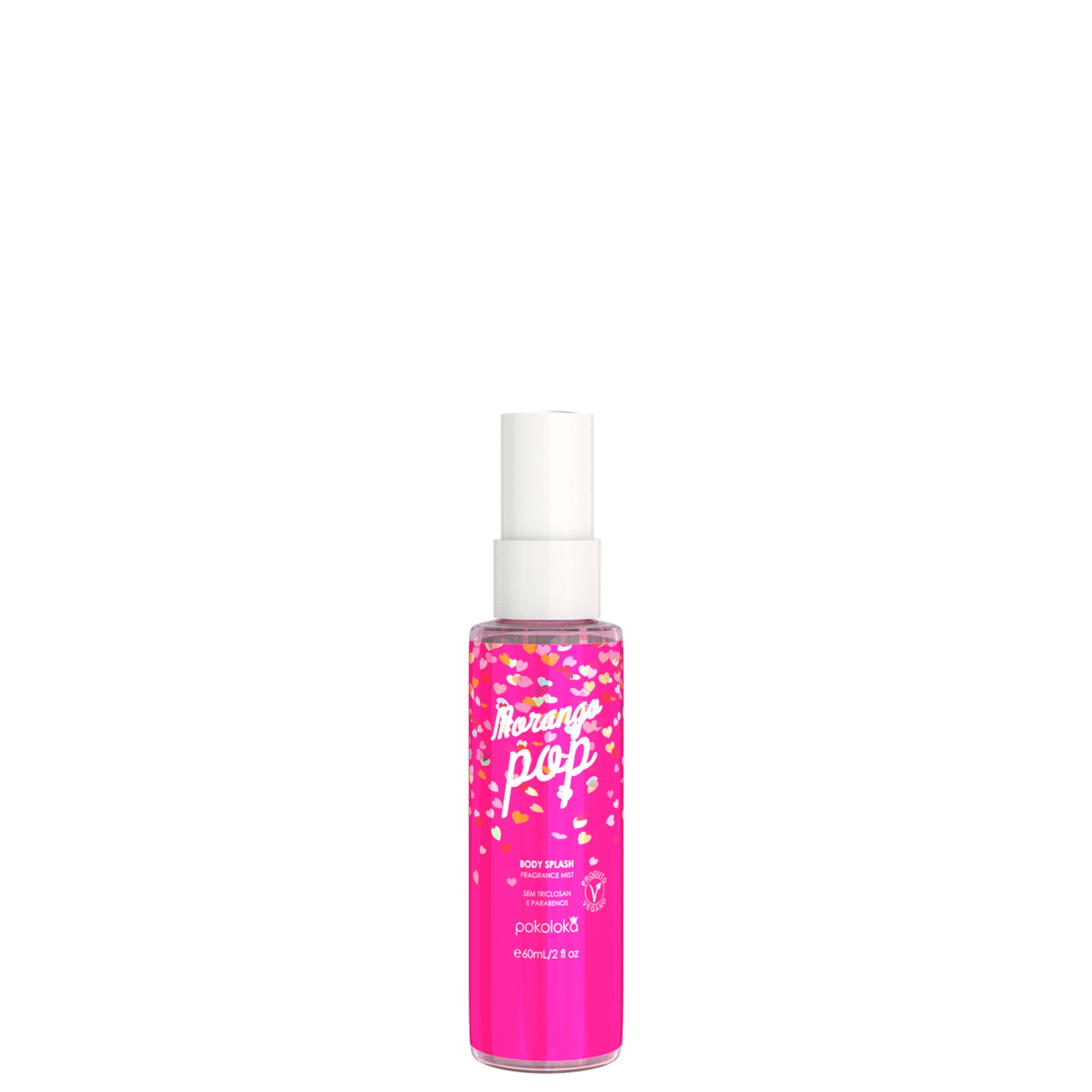 Body Splash Morango Pop - 60ml