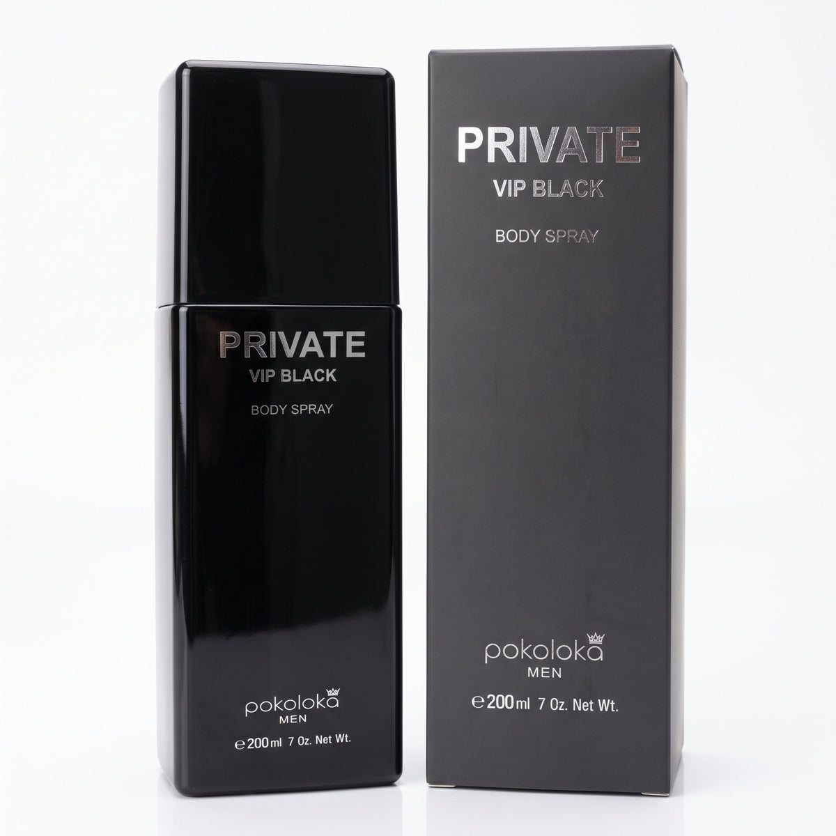 Body Spray Private Vip Black 200ml