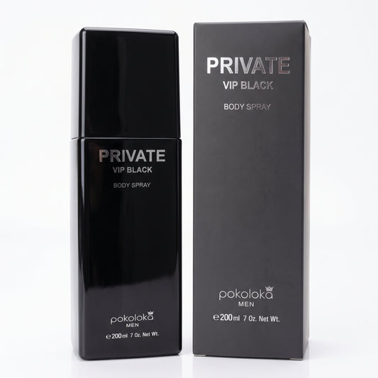 Body Spray Private Vip Black 200ml