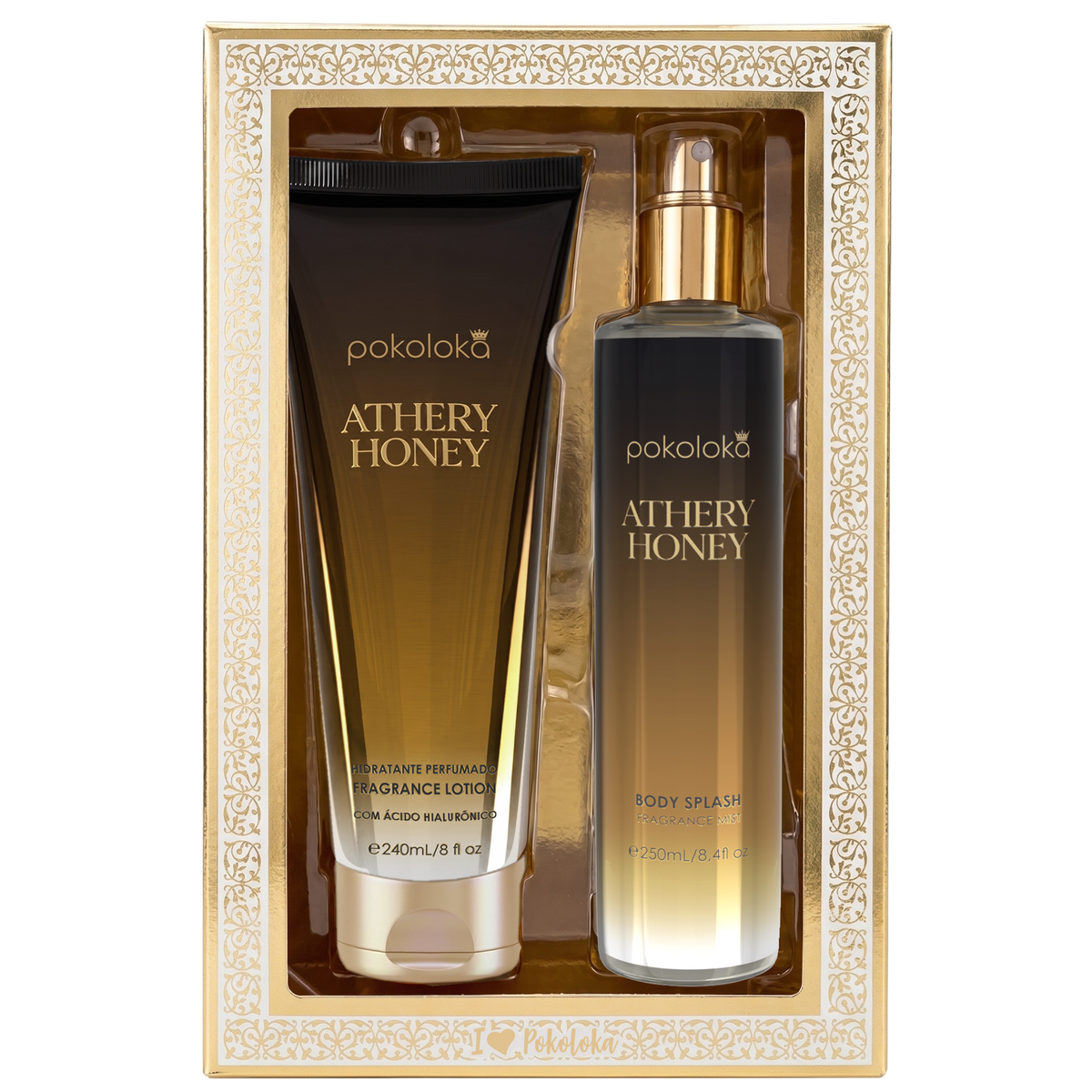 Kit Luxury Athery Honey - 240ml