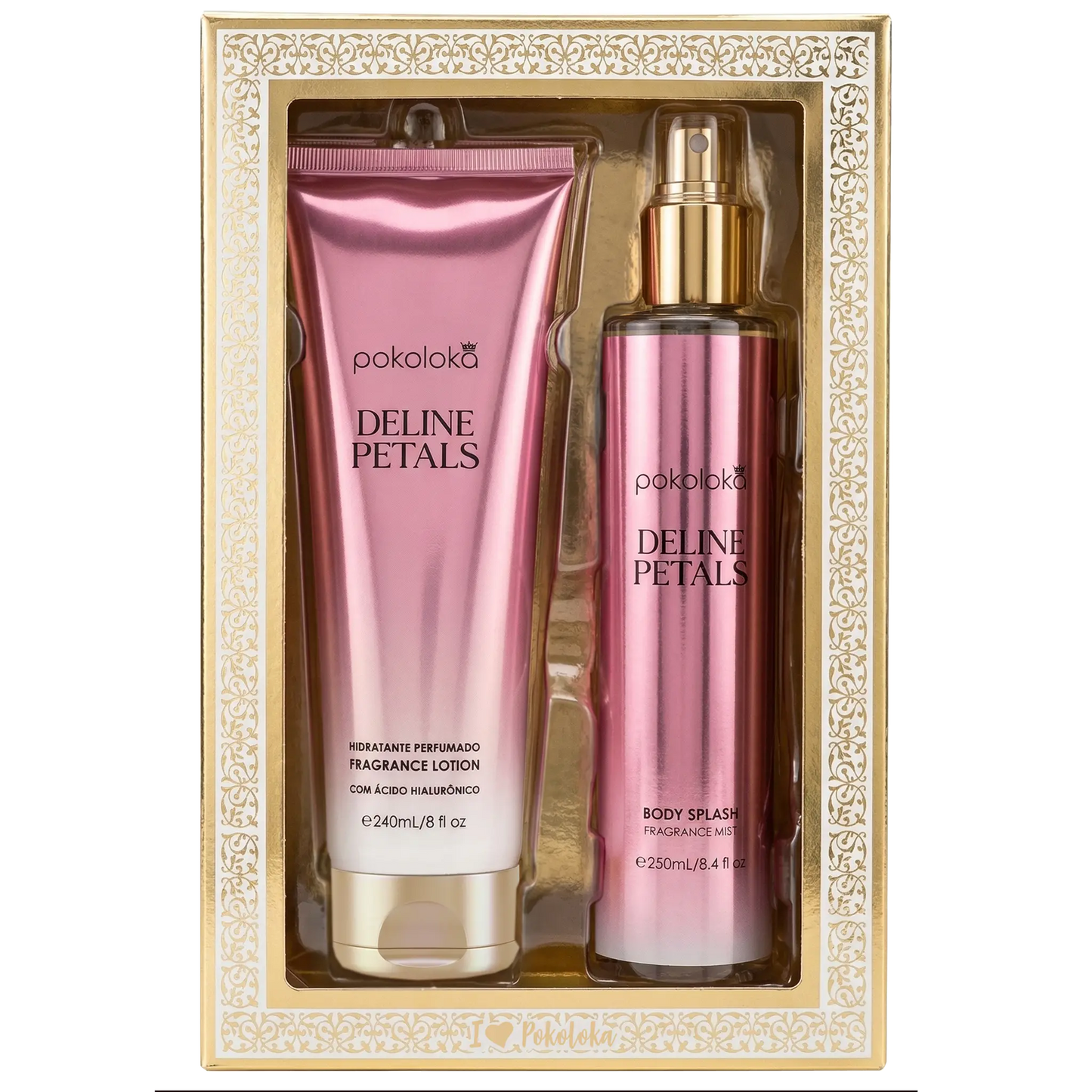 Kit Luxury Deline Petals - 240ml