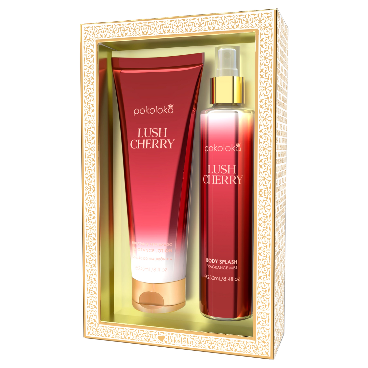 Kit Luxury Lush Cherry - 240ml