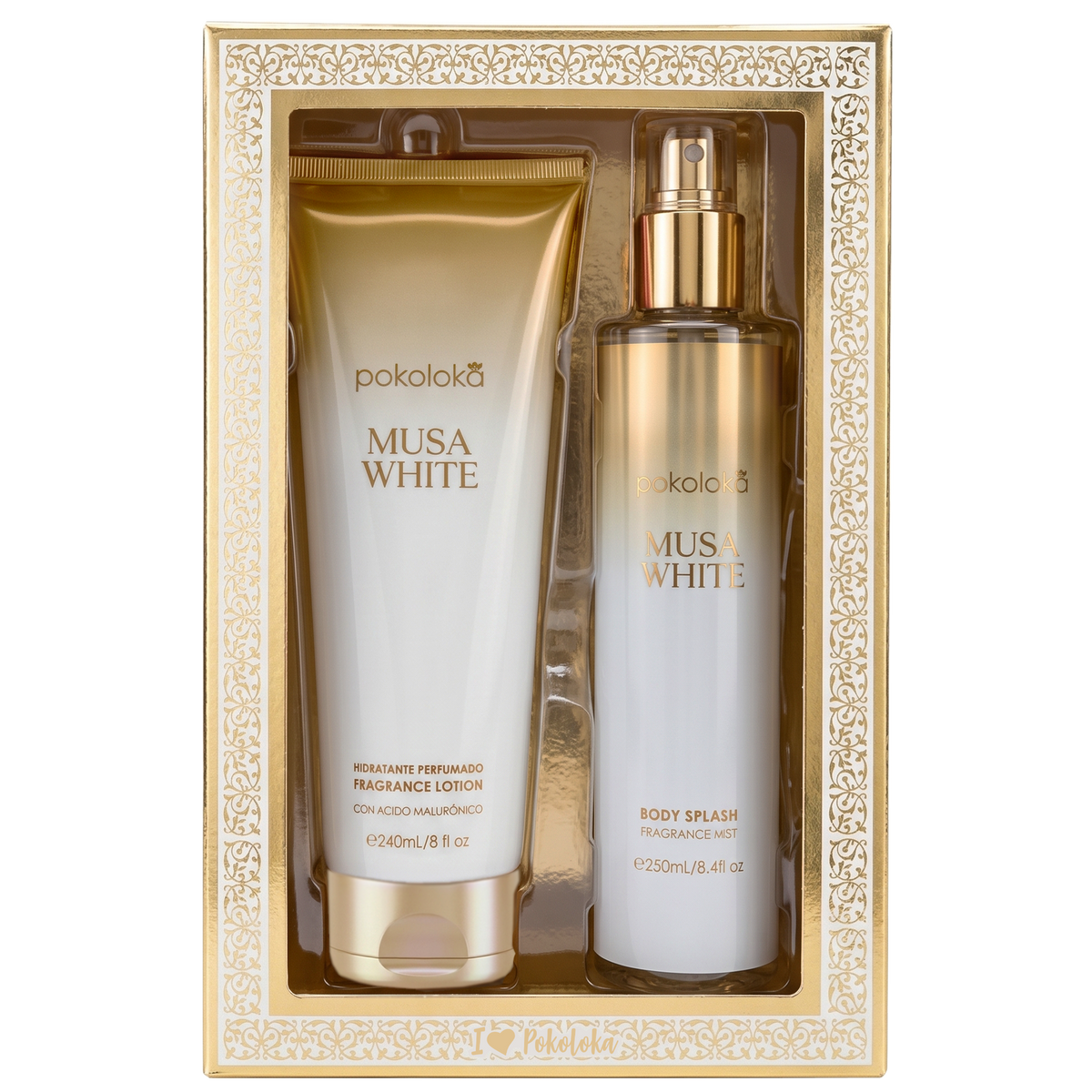 Kit Luxury Musa White - 240ml