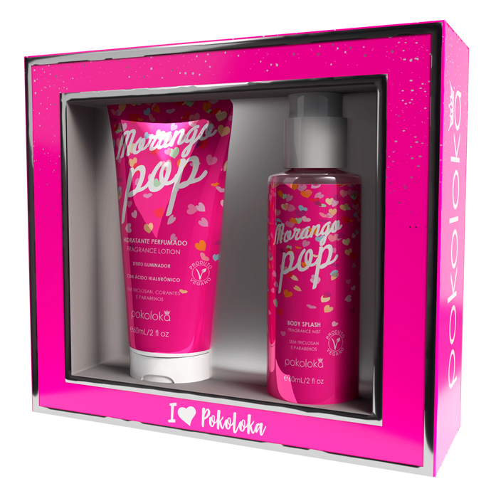 Kit Lokateen Morango Pop - 60ml