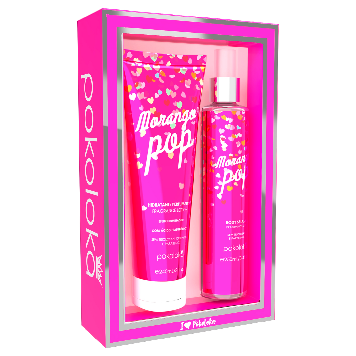 Kit Lokateen Morango Pop - 240ml – Pokoloka